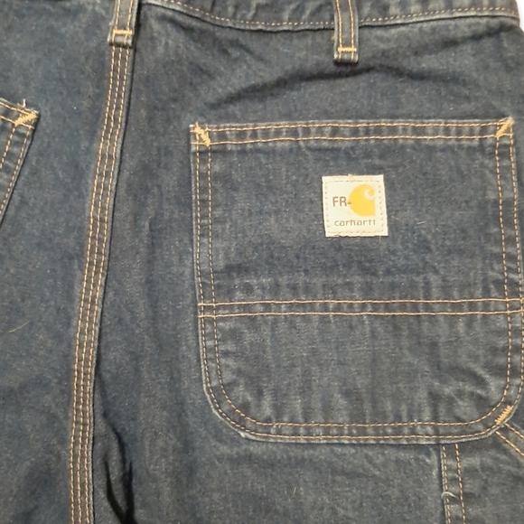 Carhartt Men's 34x30 Denim Carpenter Work Jeans Original - Picture 3 of 6